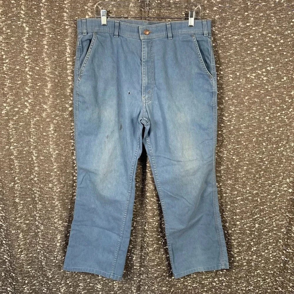 Vintage‎ Levi's Action Casuals Denim Jeans Orange Tab Men's 38x30